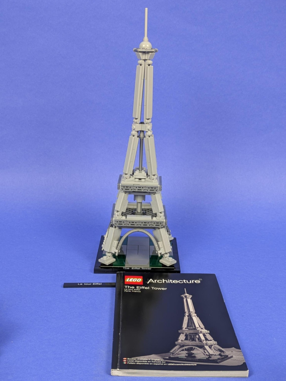 Lego Architecture: The Eiffel Tower Set 21019 - w/ Instructions