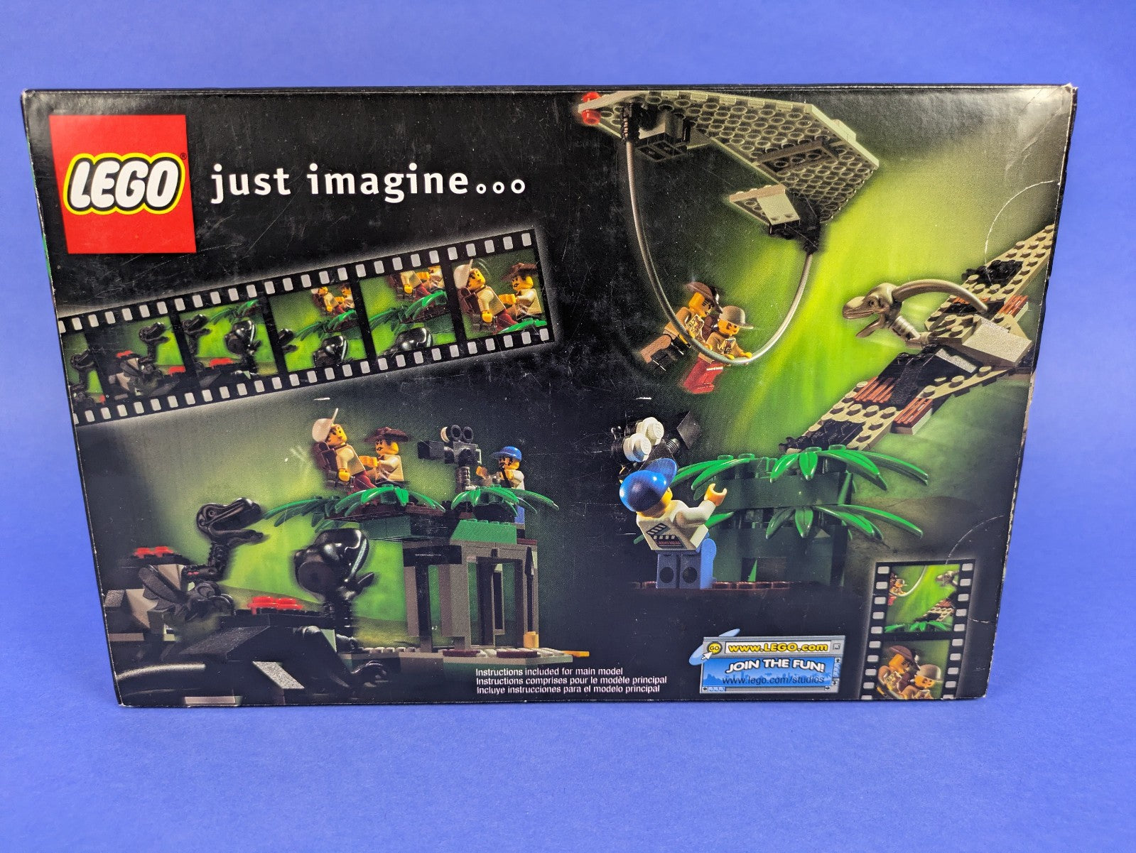 Lego Studios: Jurassic Park III: Raptor Rumble Studio Set 1370 BRAND NEW