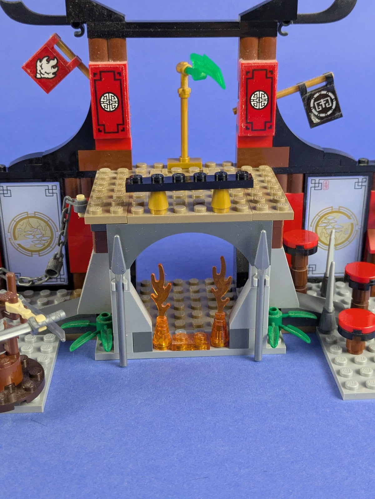 LEGO NINJAGO Dojo Showdown 70756 Incomplete Set Pre-Owned