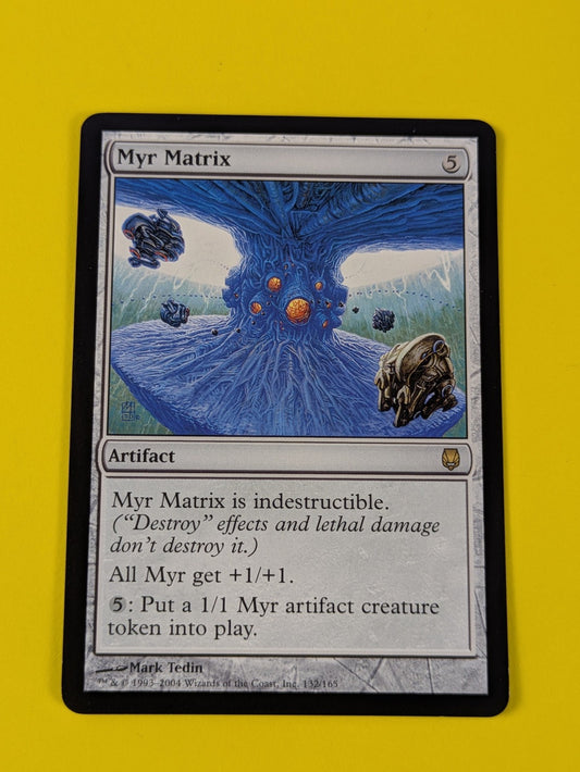 MTG Magic the Gathering: Darksteel: Myr Matrix #132/165 Rare - NM