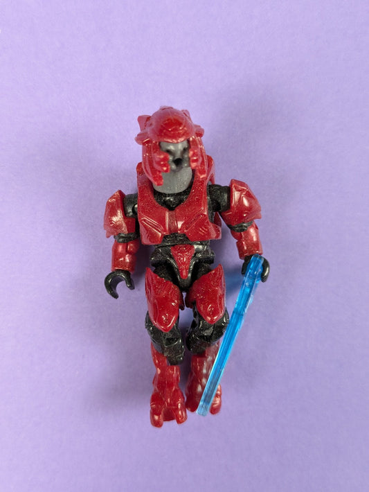 HALO Mega Bloks Construx Red Covenant Elite GRN08 Marine Gear Pack - w/ Weapon