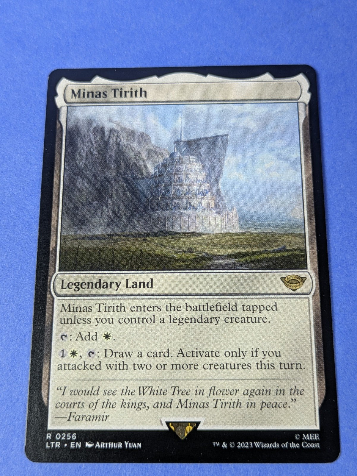 MTG Magic: The Lord of the Rings: Minas Tirith #0256 Rare - NM