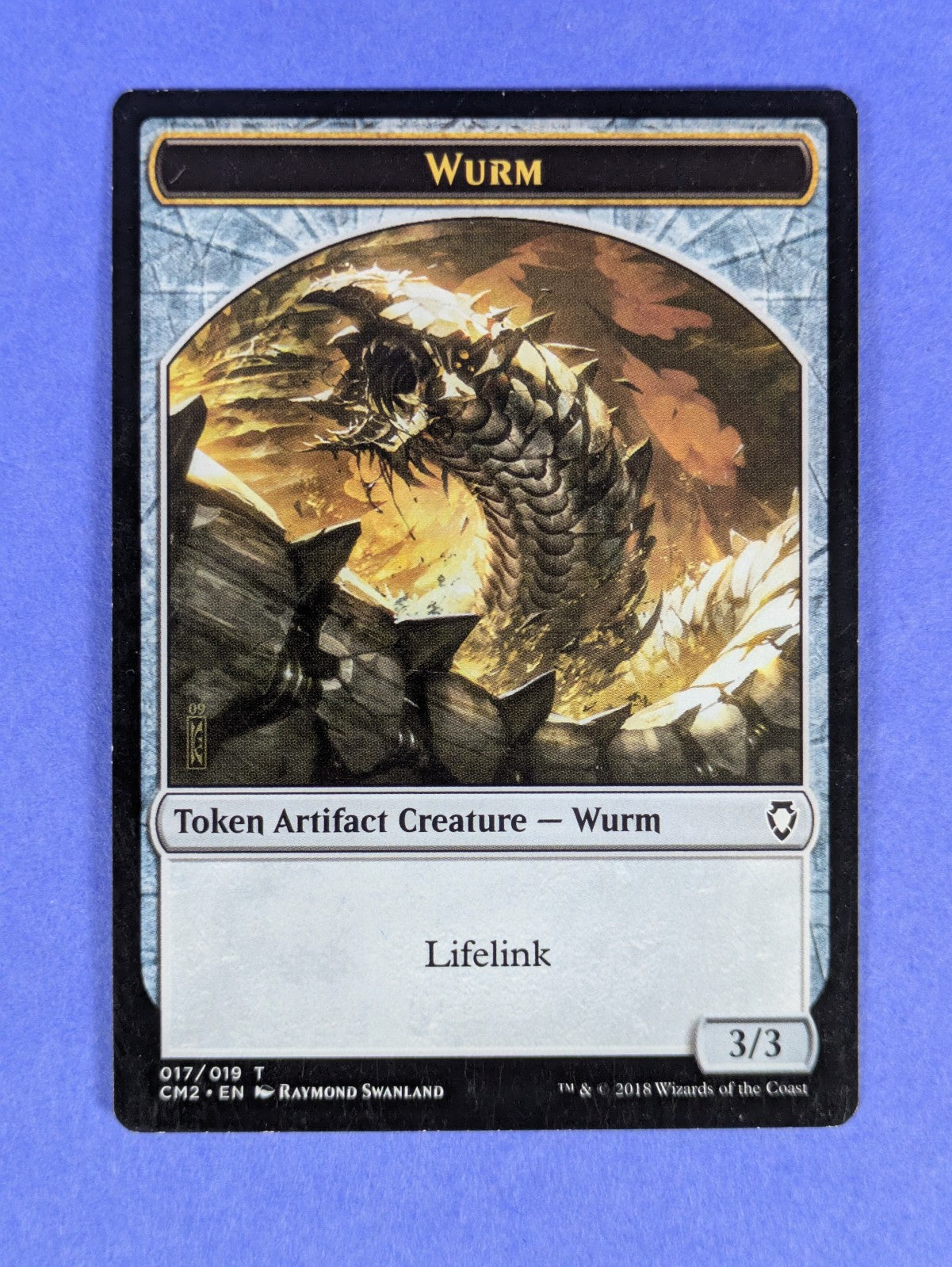 MTG Magic: Commander Anthology Volume II Tokens: Wurm #017/019 Token - LP