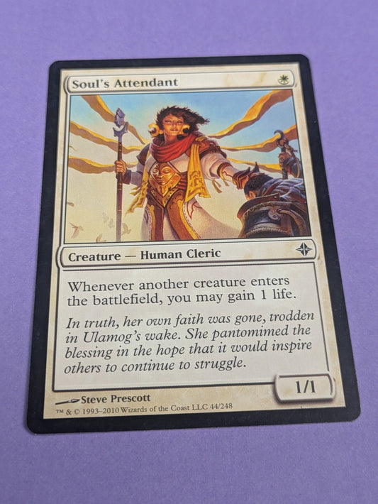 MTG Magic: Rise of the Eldrazi: Soul's Attendant #44/248 Common - NM