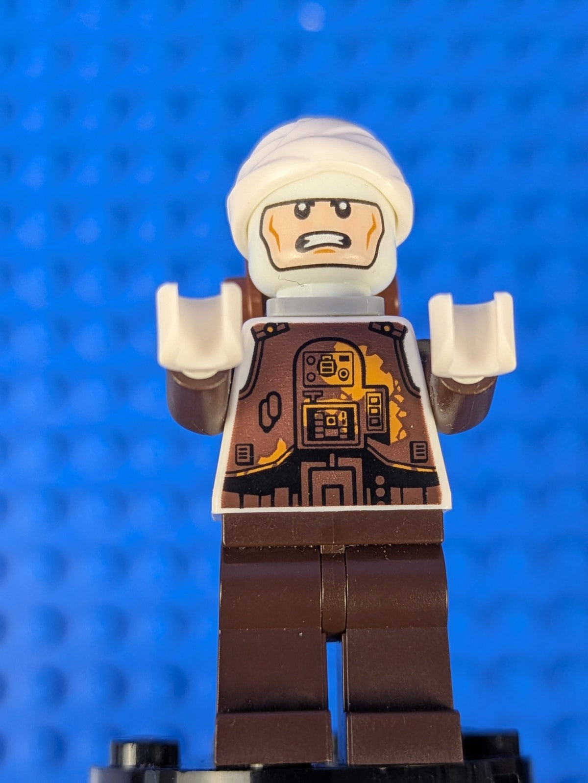 Lego Star Wars: Episode 4-6: Dengar - White Torso Wrap sw0751 Sets 75145, 75167