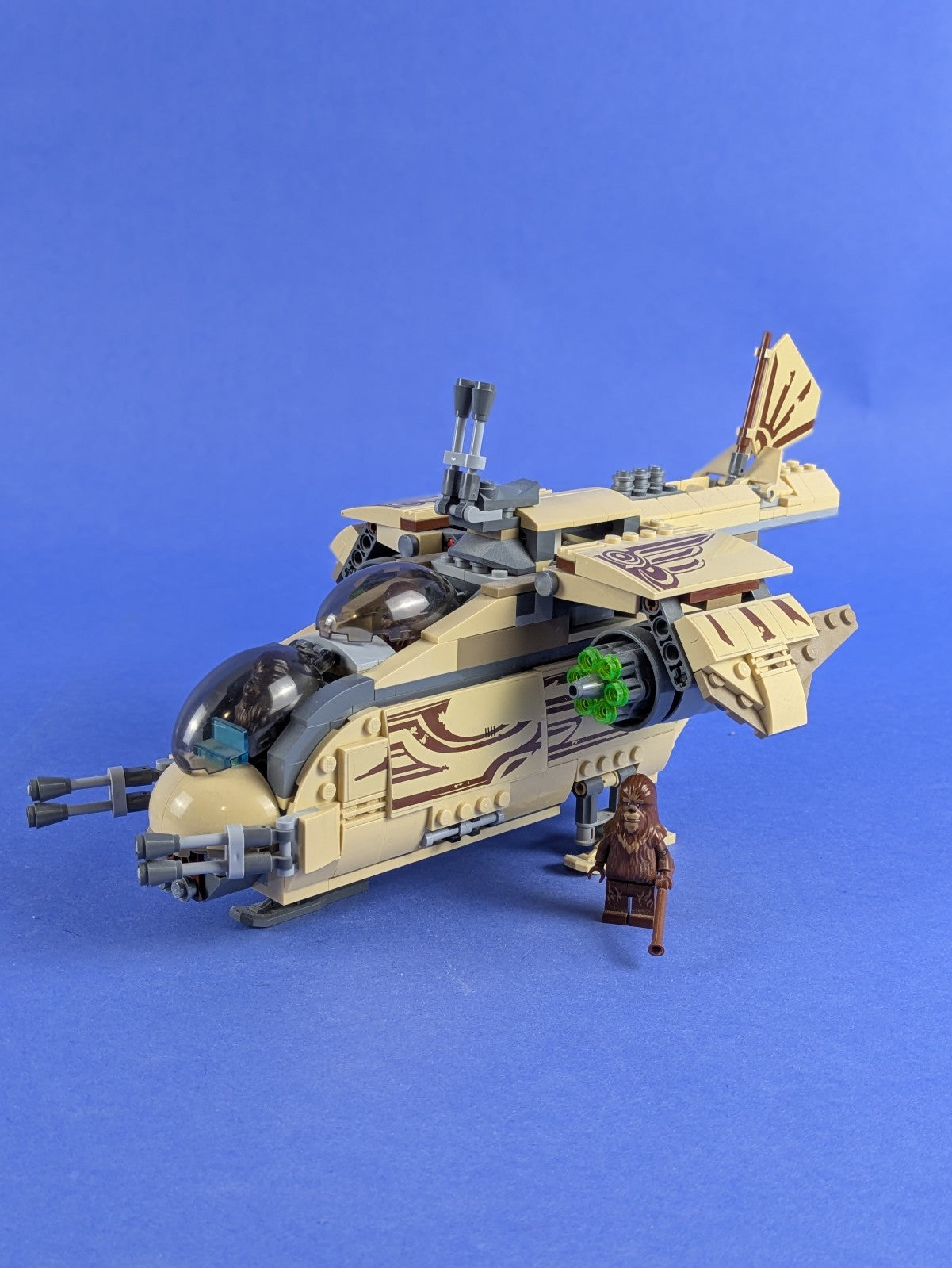LEGO Star Wars Wookiee Gunship 75084 Incomplete Set Pre-Owned