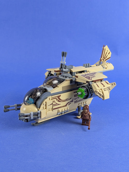 LEGO Star Wars Wookiee Gunship 75084 Incomplete Set Pre-Owned