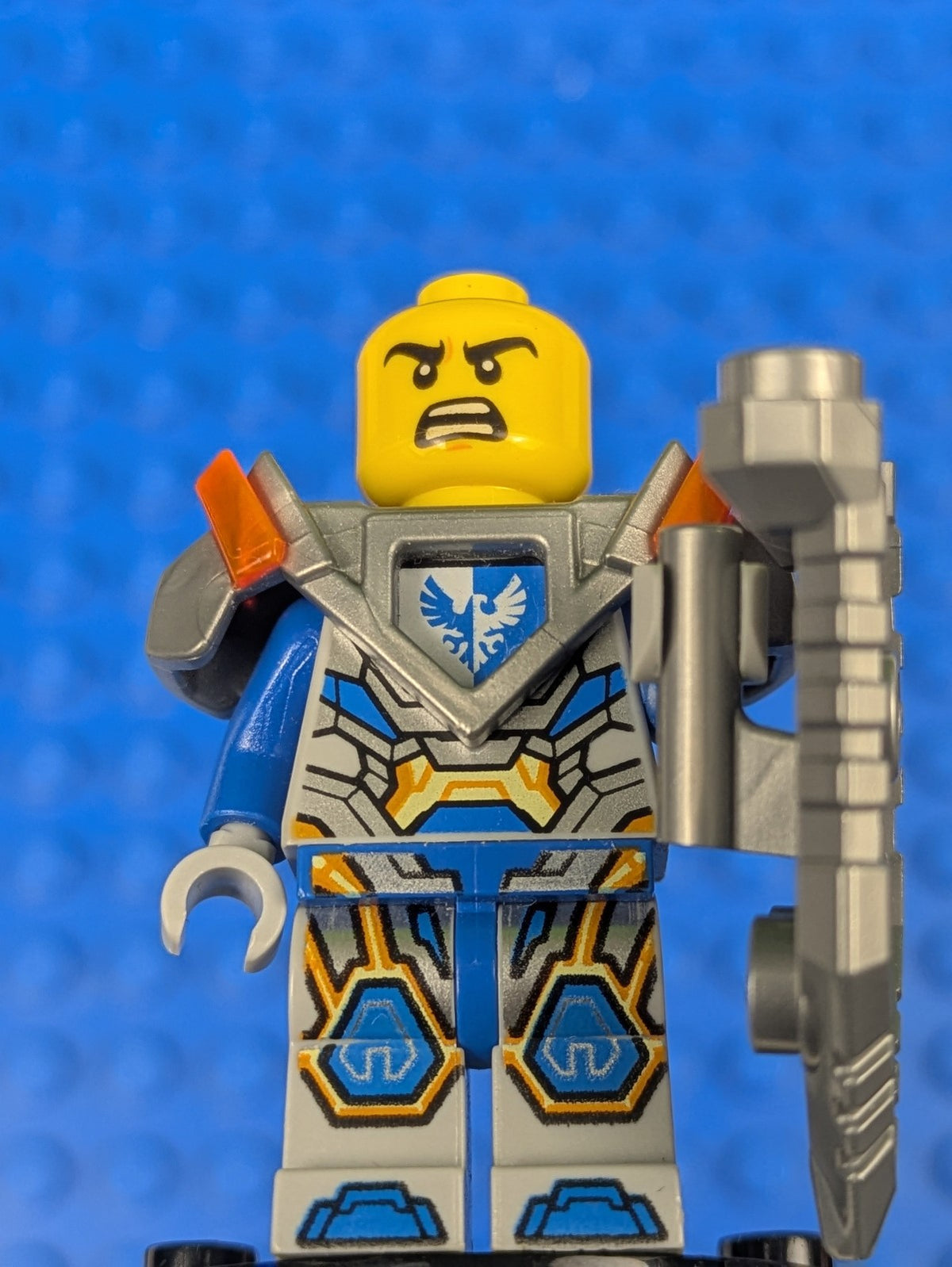 Lego NEXO KNIGHTS: Clay Moorington - Blue Helmet nex093 Set 70351