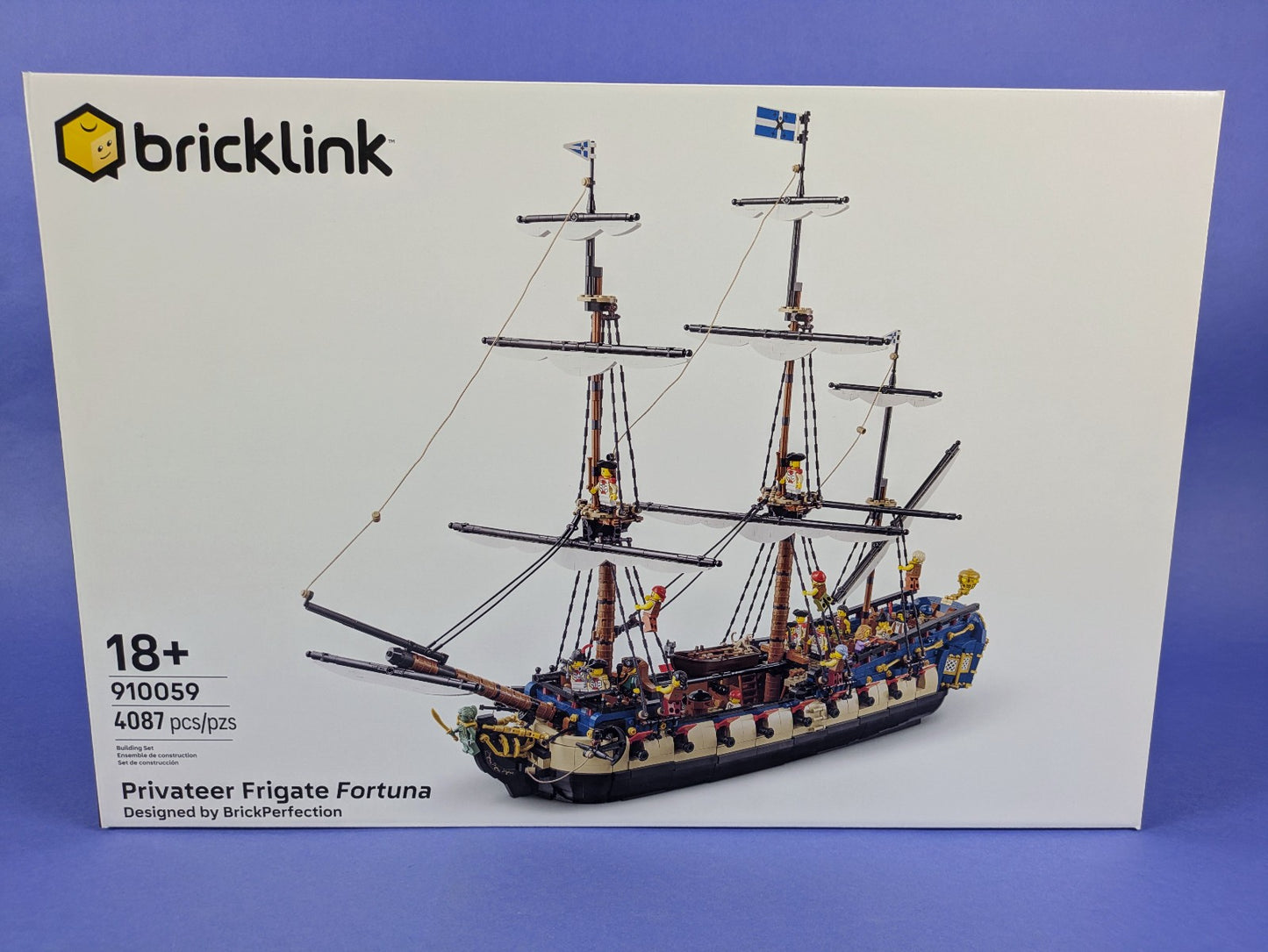 Lego BrickLink Designer Program Privateer Frigate Fortuna 910059