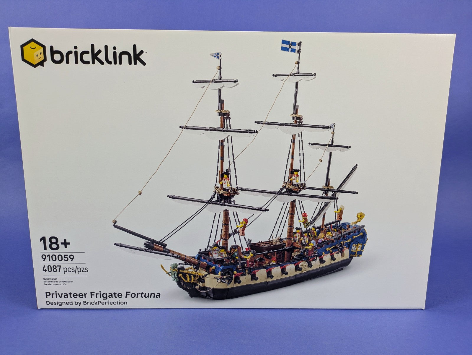 Lego BrickLink Designer Program Privateer Frigate Fortuna 910059
