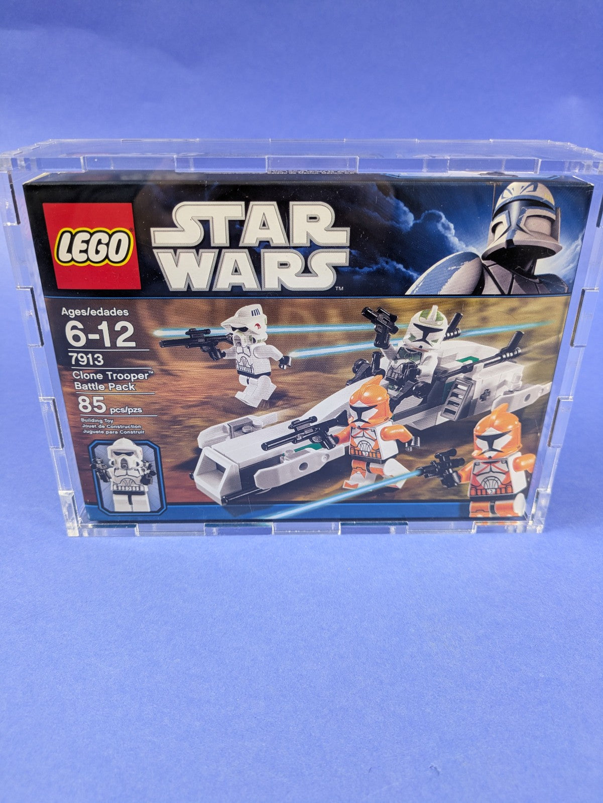 LEGO Star Wars Clone Trooper Battle Pack 7913 w/ Case