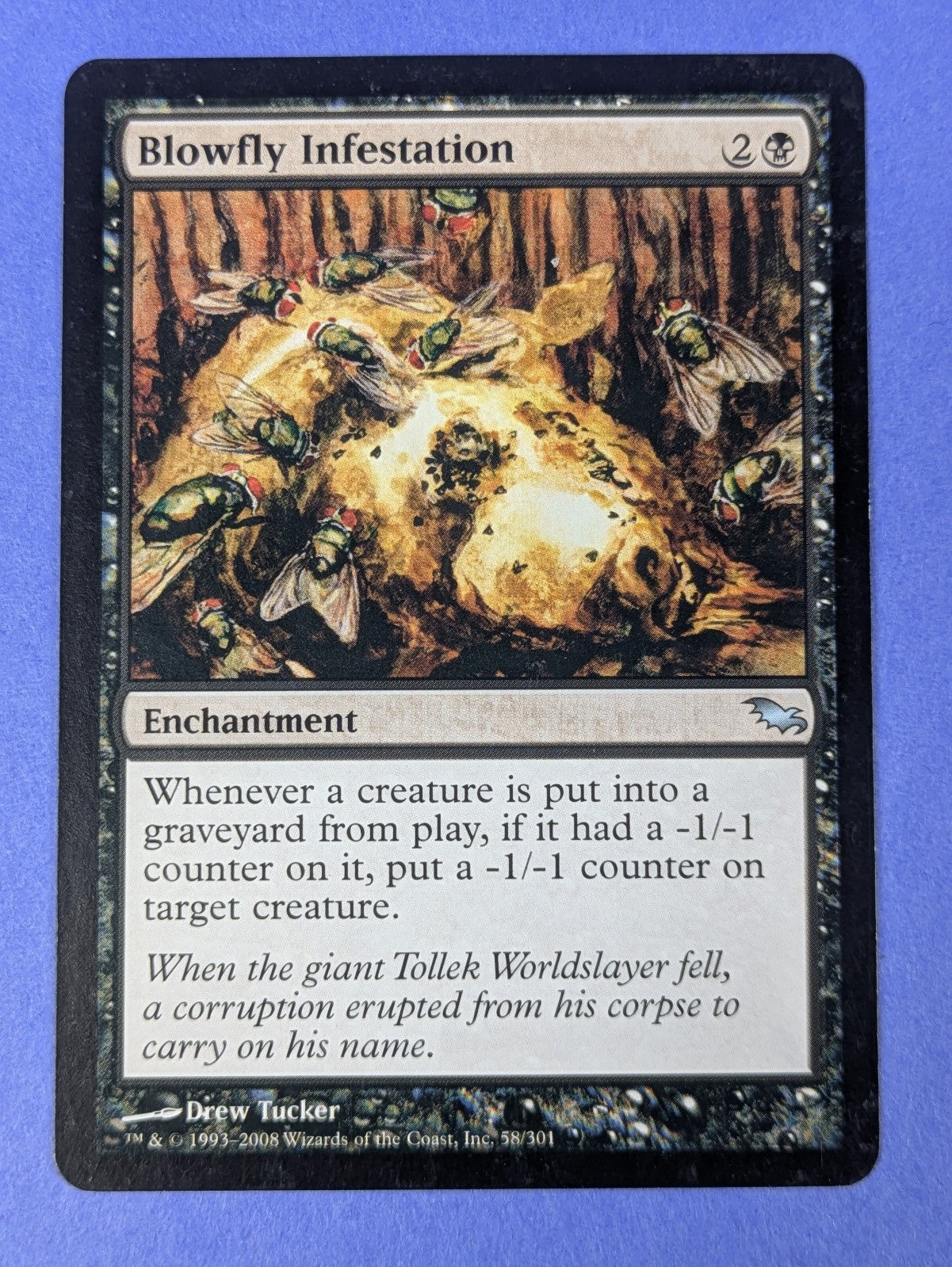 MTG Magic: Shadowmoor: Blowfly Infestation #58/301 Uncommon - NM