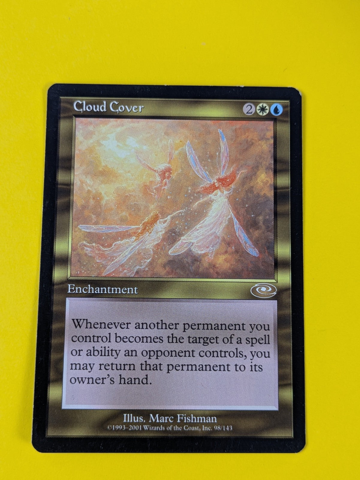 MTG Magic: Planeshift: Cloud Cover #98/143 Rare - LP