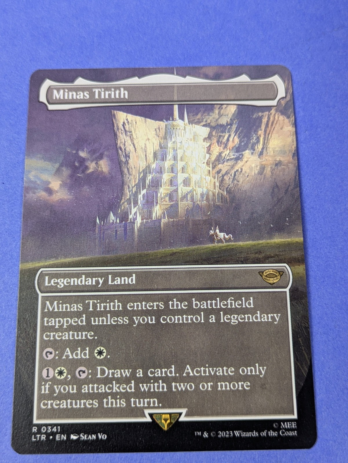 MTG Magic: The Lord of the Rings: Minas Tirith Borderless #0341 Rare - NM