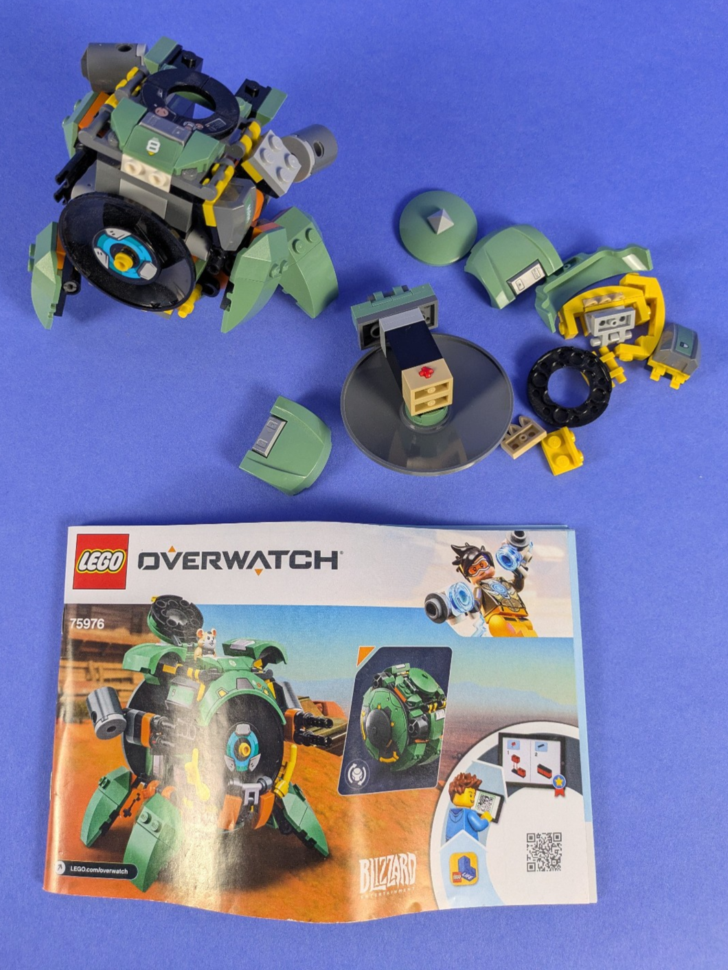 Lego Overwatch: Wrecking Ball Set 75976 - w/ Instructions