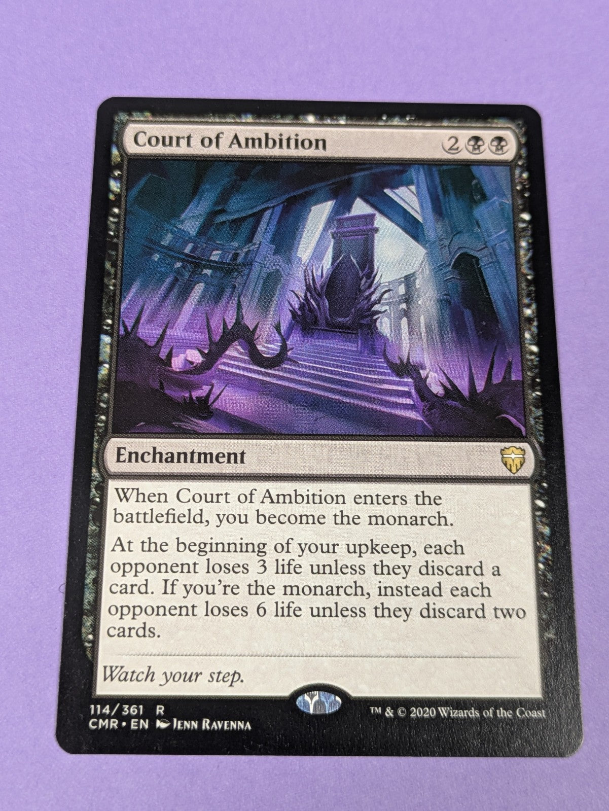 MTG Magic: Commander Legends: Court of Ambition #114/361 Rare - NM