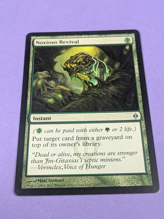 MTG Magic: New Phyrexia: Noxious Revival #118/175 Uncommon - NM