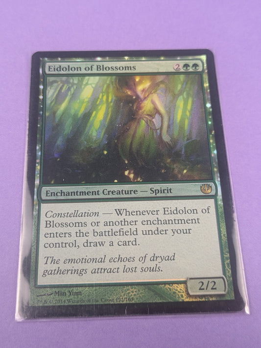 MTG Magic: Journey Into Nyx: Eidolon of Blossoms #122/165 Rare - LP