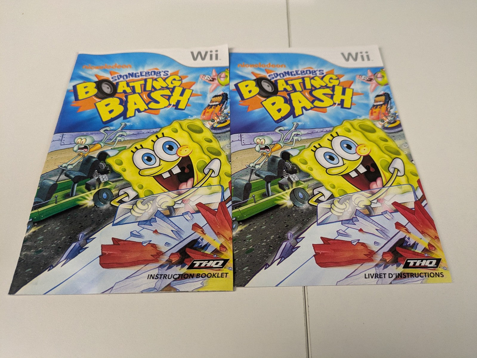 SpongeBob’s Boating Bash (Nintendo Wii, 2010) CIB