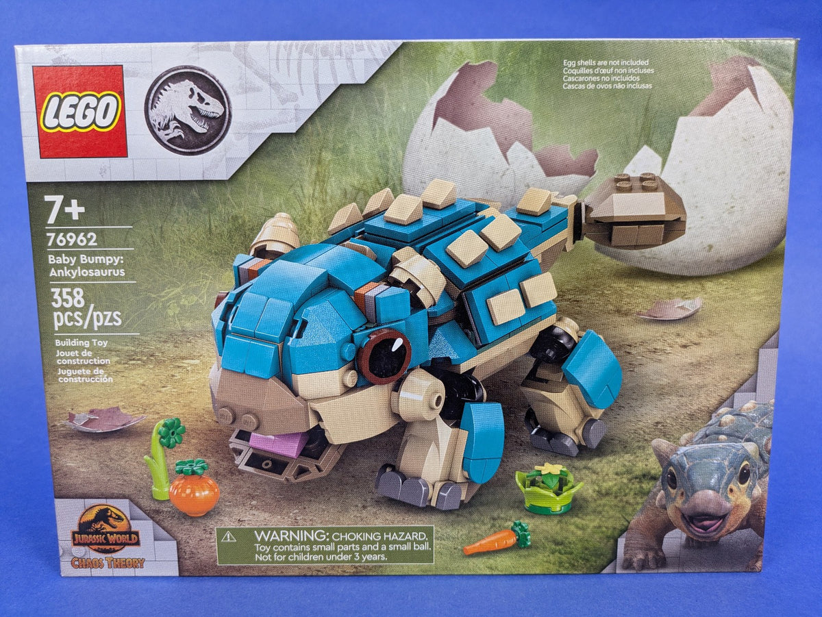 Lego Jurassic World: Chaos Theory: Baby Bumpy: Ankylosaurus Set 76962 BRAND NEW
