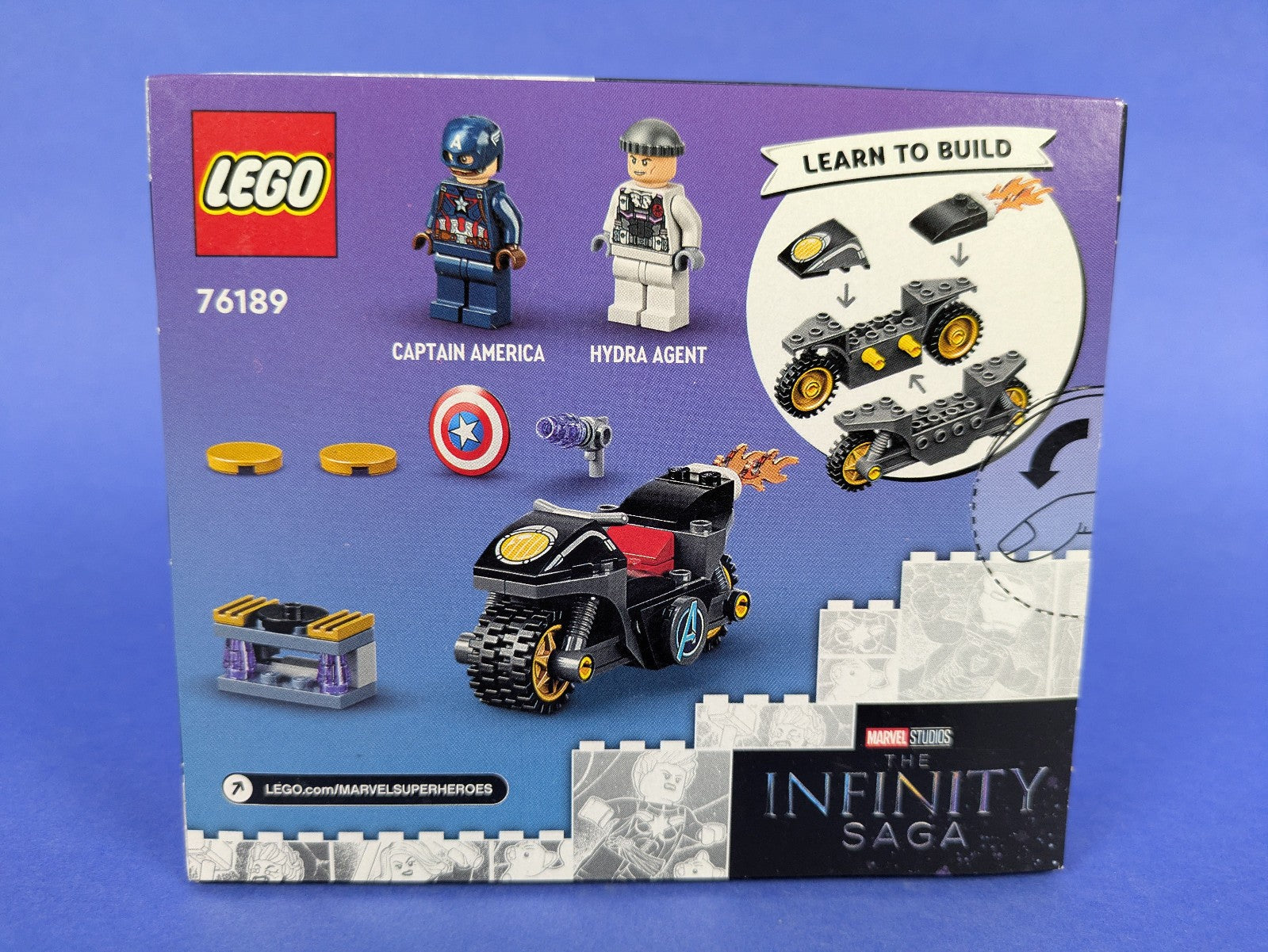 Lego Super Heroes: Captain America and Hydra Face-Off Set 76189 BRAND NEW