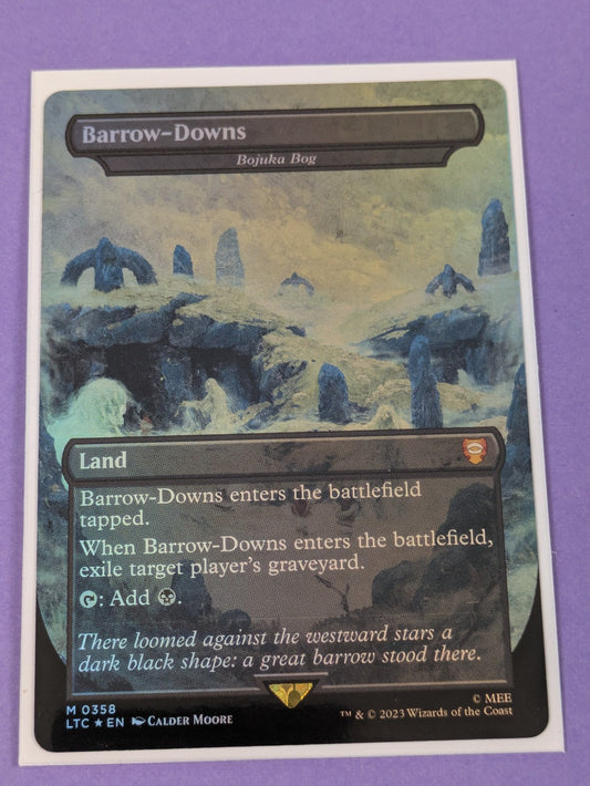 MTG: The Lord of the Rings: Barrow-Downs - Bojuka Bog Foil #0358 Mythic - NM