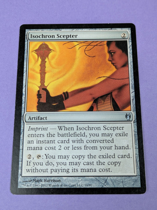 MTG Magic: Duel Decks: Izzet vs. Golgari: Isochron Scepter #16/90 Uncommon - LP