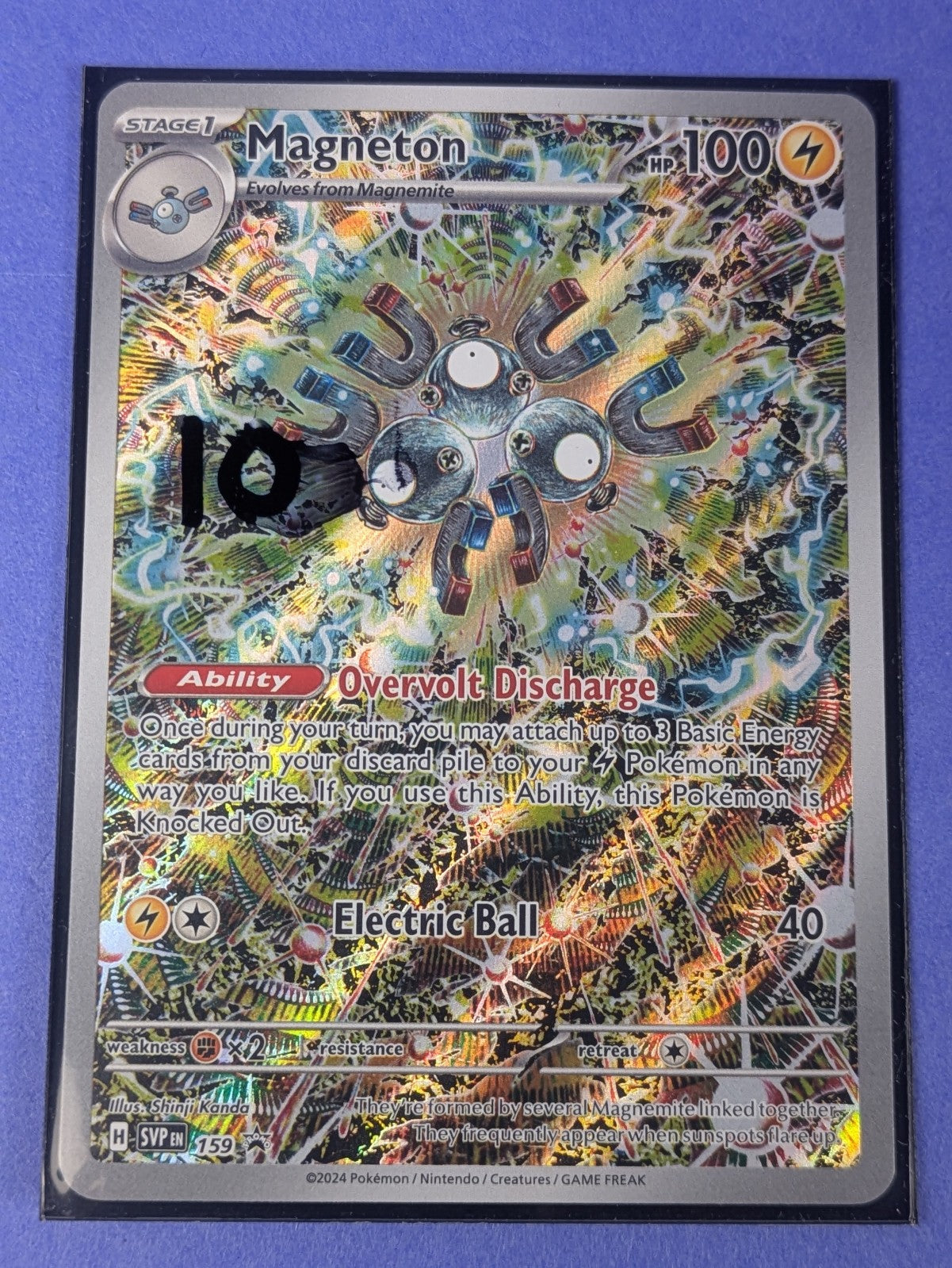 Magneton - SVP159 - Holo Promo Scarlet & Violet Promos - Pokemon Card - NM