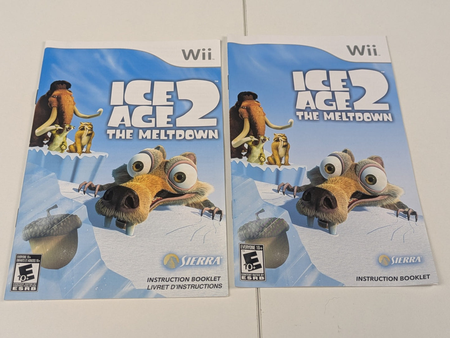 Ice Age 2: The Meltdown (Nintendo Wii, 2006) CIB