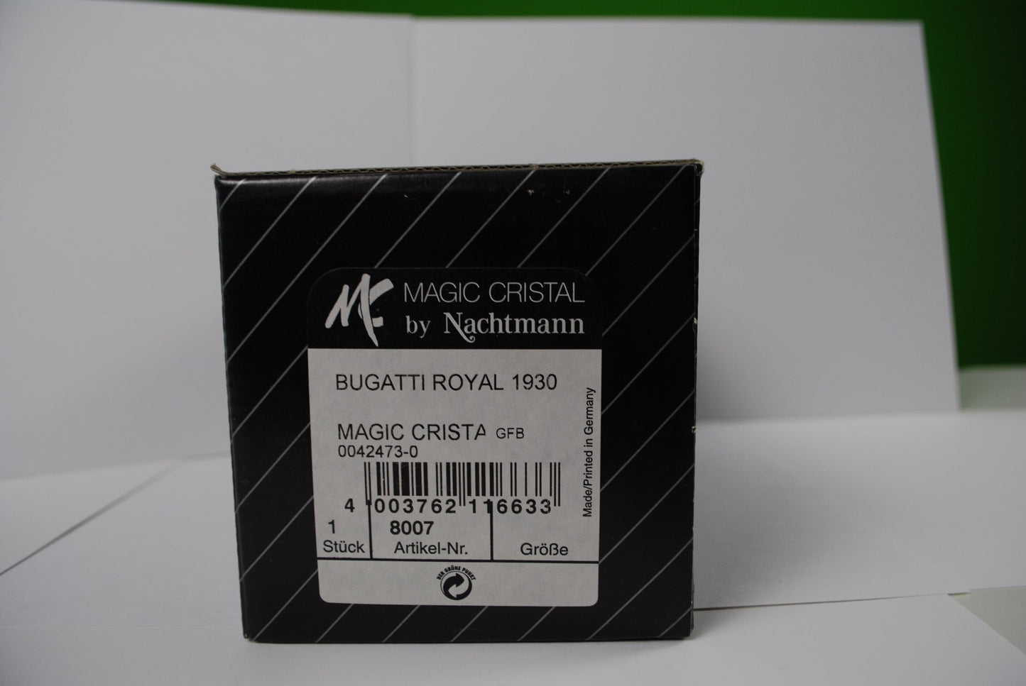 Hofbauer Magic Crystal Bugatti Royal 1930 8700 Glass Car Vehicle Paperweight