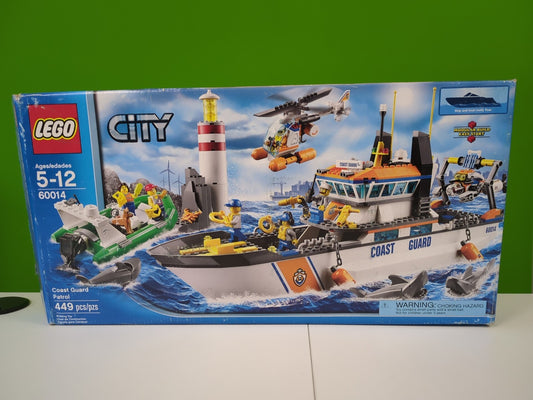 Lego Town: City: Coast Guard: Coast Guard Patrol Set 60014 - BRAND NEW!