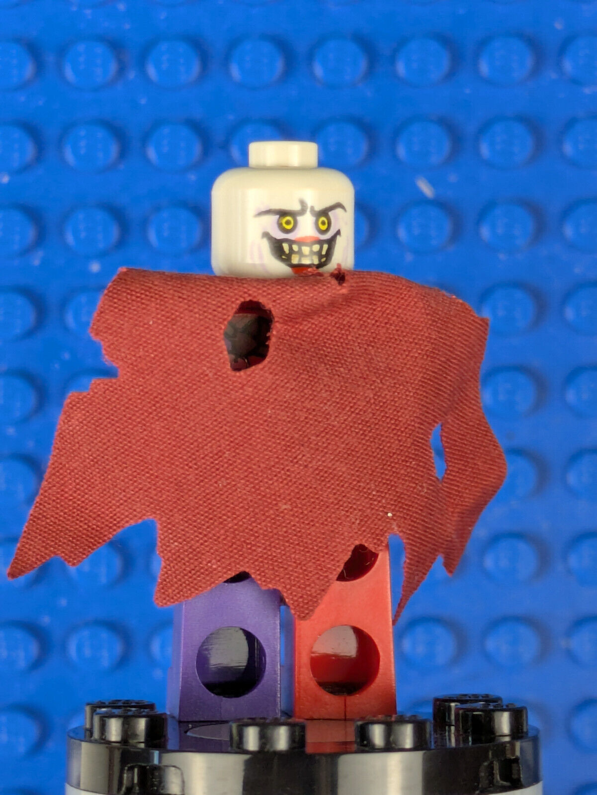 Lego Nexo Knights: Jestro- Dark Purple and Red Dual Head nex013 Set 70323, 70316