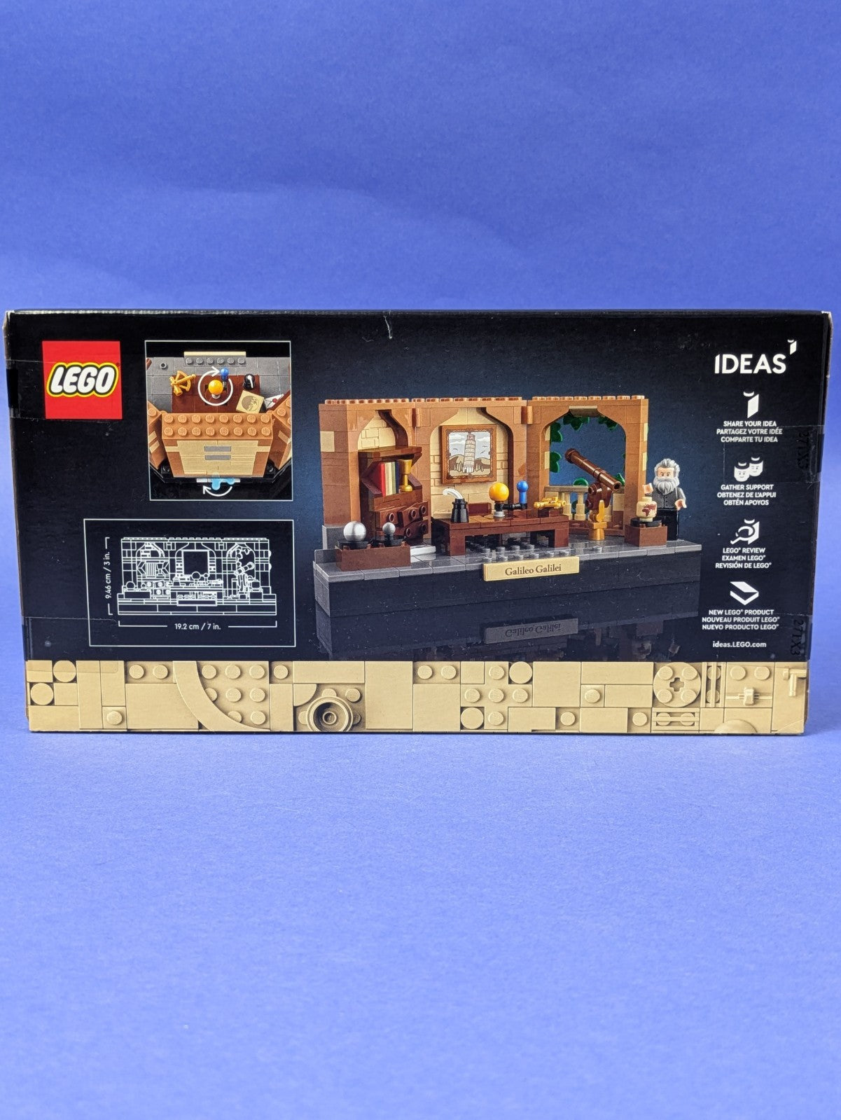 LEGO Ideas Tribute to Galileo Galilei 40595