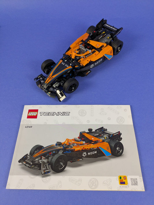 Lego Technic: Model: Race: NEOM McLaren Formula E Team Set 42169 Complete Set