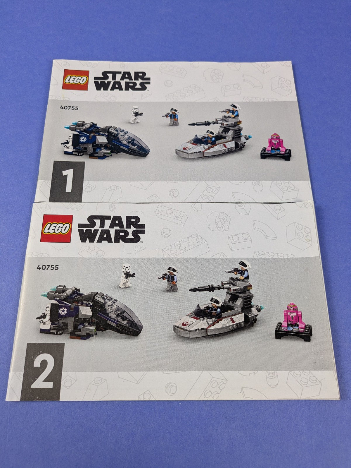 LEGO Star Wars Imperial Dropship vs. Rebel Scout Speeder 40755 Incomplete Set