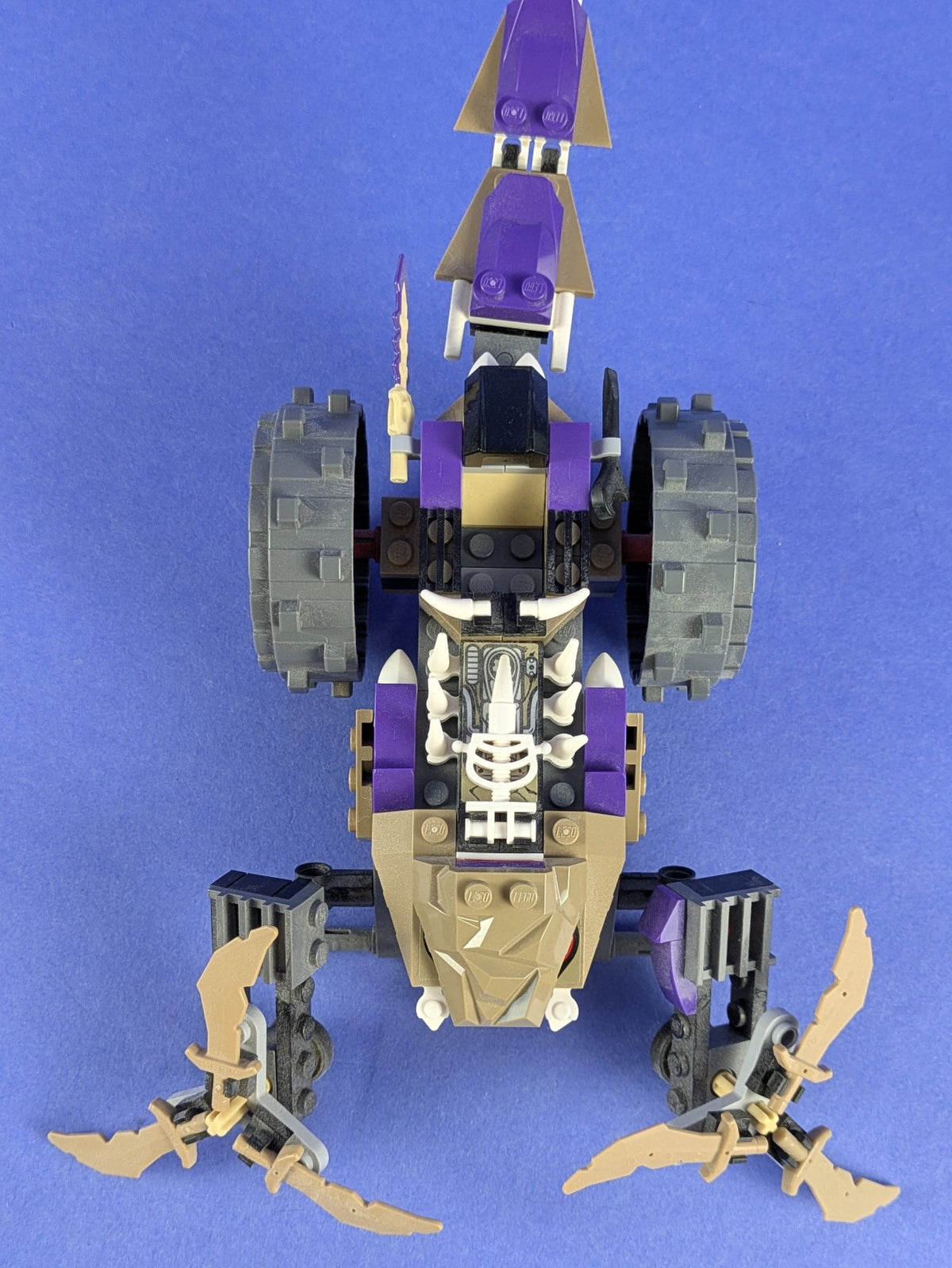 LEGO NINJAGO Anacondrai Crusher 70745 Incomplete Set Pre-Owned
