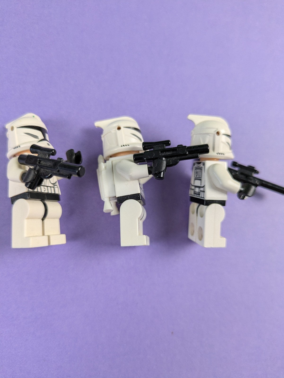 Lego Star Wars: Clone Trooper and Clone Jet Trooper (3X) sw0201 sw0233 Set 7748