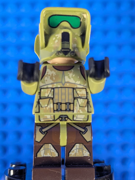 Lego Star Wars: Clone Scout Trooper - Kashyyyk Camouflage sw0518 Set 75042
