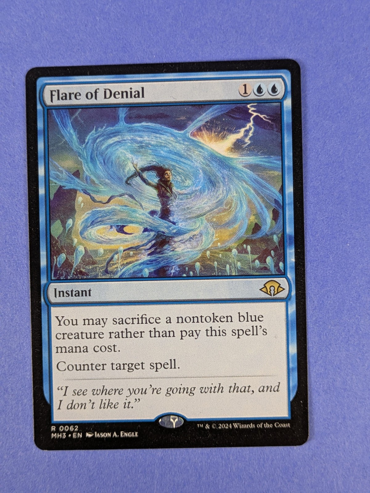 MTG Magic: Modern Horizons 3: Flare of Denial #0062 Rare - NM