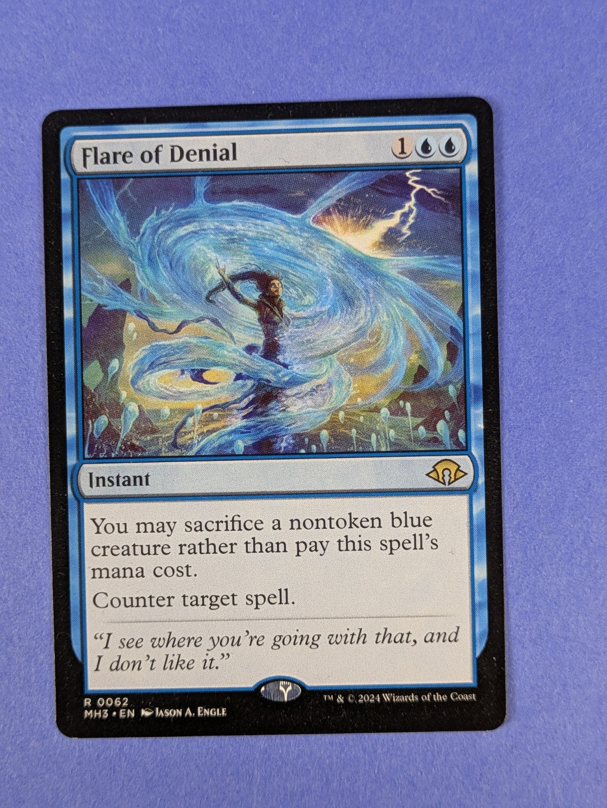 MTG Magic: Modern Horizons 3: Flare of Denial #0062 Rare - NM