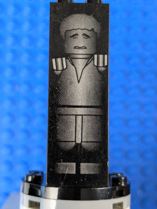 Lego Star Wars: Brick: Brick 1 x 2 x 5 with Han Solo Carbonite 2454ps5 Set 7144