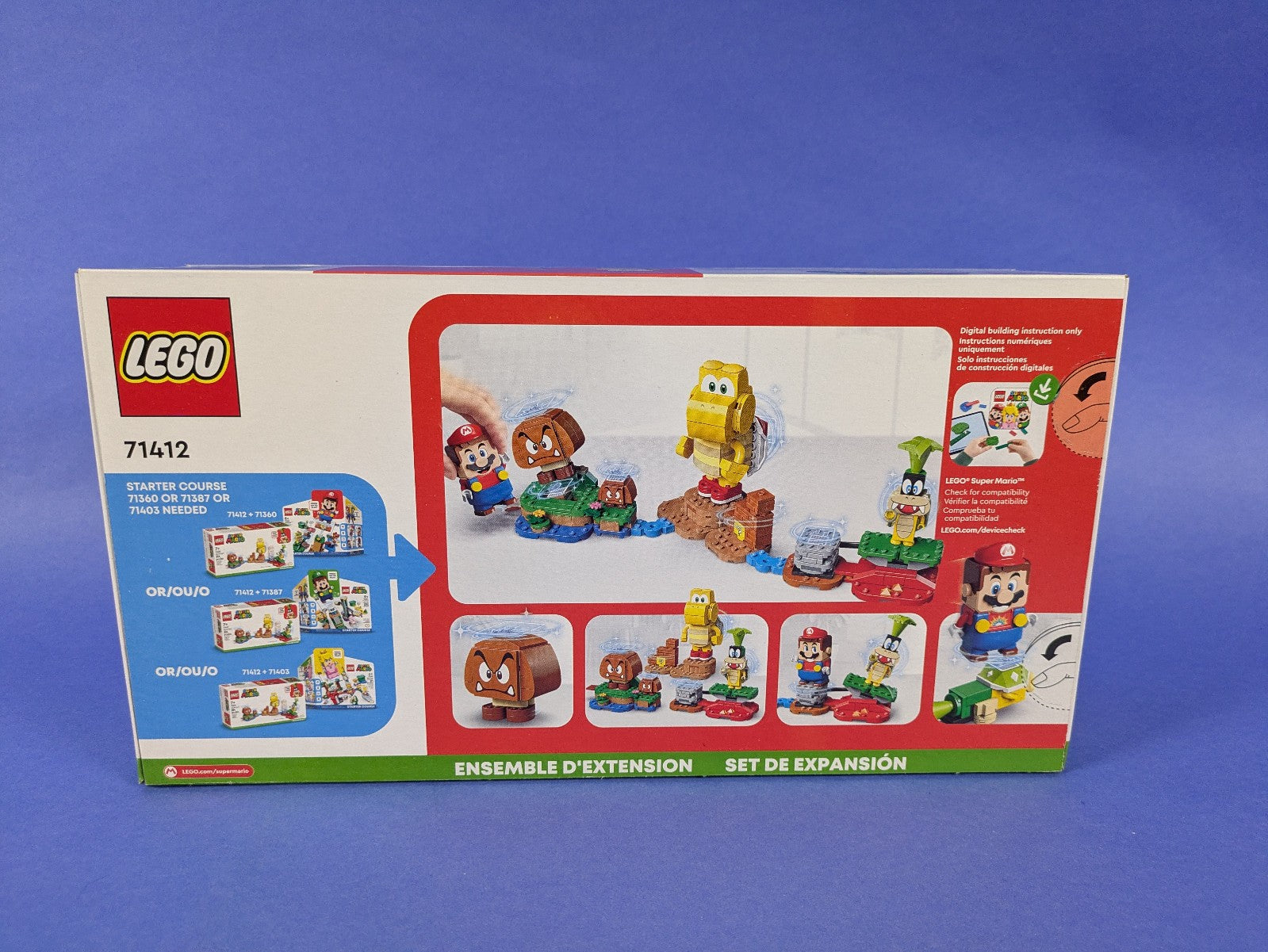 Lego Super Mario: Big Bad Island - Expansion Set 71412 BRAND NEW