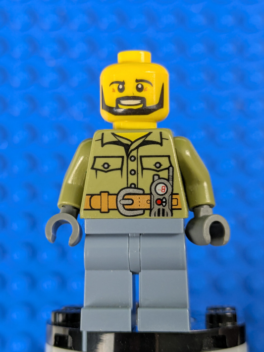 Lego CITY: Town: Volcano Explorers: Volcano Explorer - Male cty0695 Set 60124