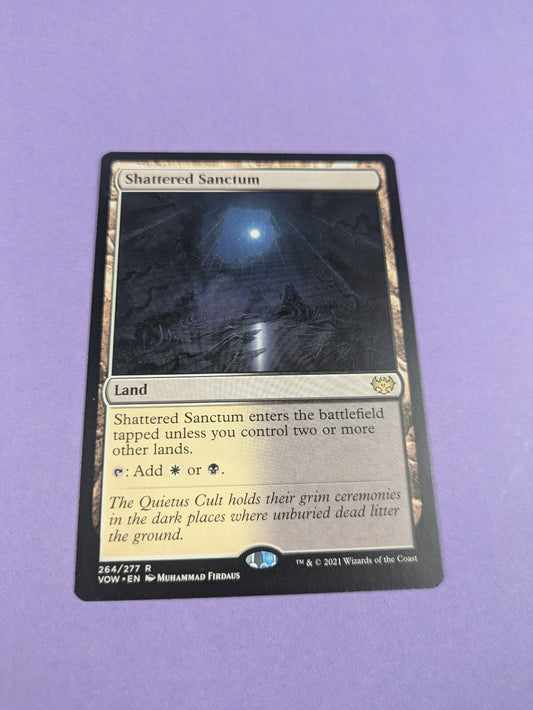 MTG: Magic The Gathering: Innistrad: Crimson Vow: Shattered Sanctum- Rare - NM