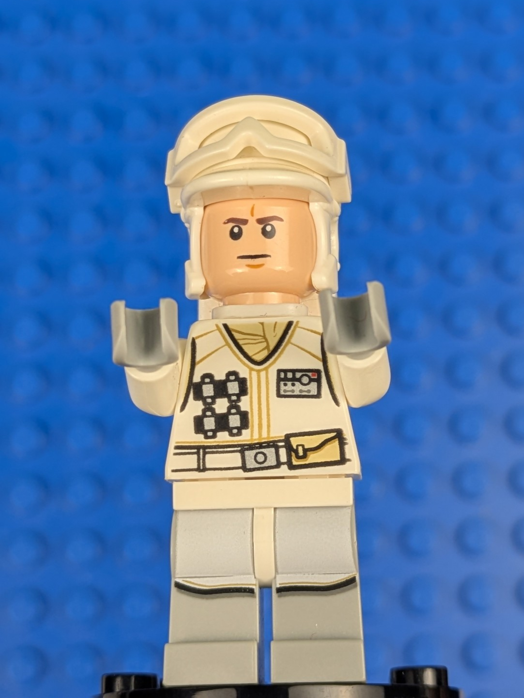 Lego Star Wars: Hoth Rebel Trooper White Uniform (Frown) sw0708 Set 75098