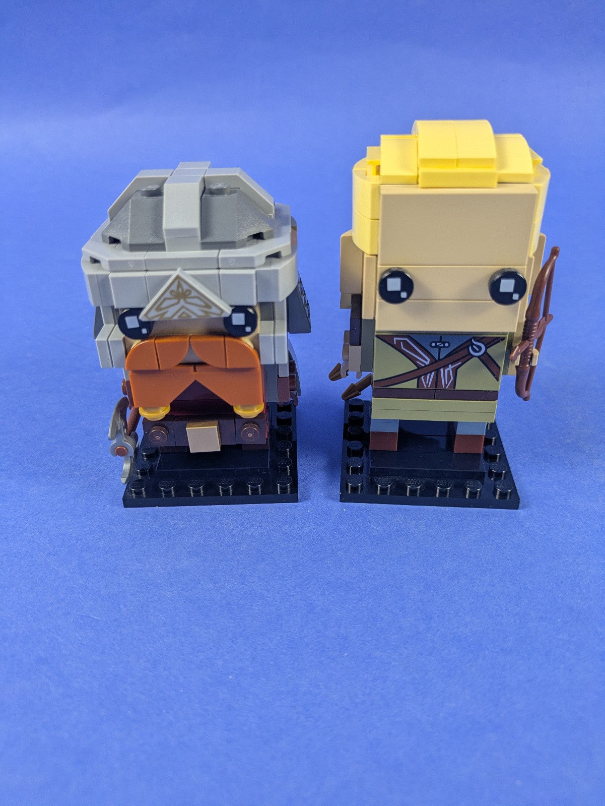 LEGO BrickHeadz The Lord of the Rings Legolas & Gimli 40751 Complete Pre-Owned