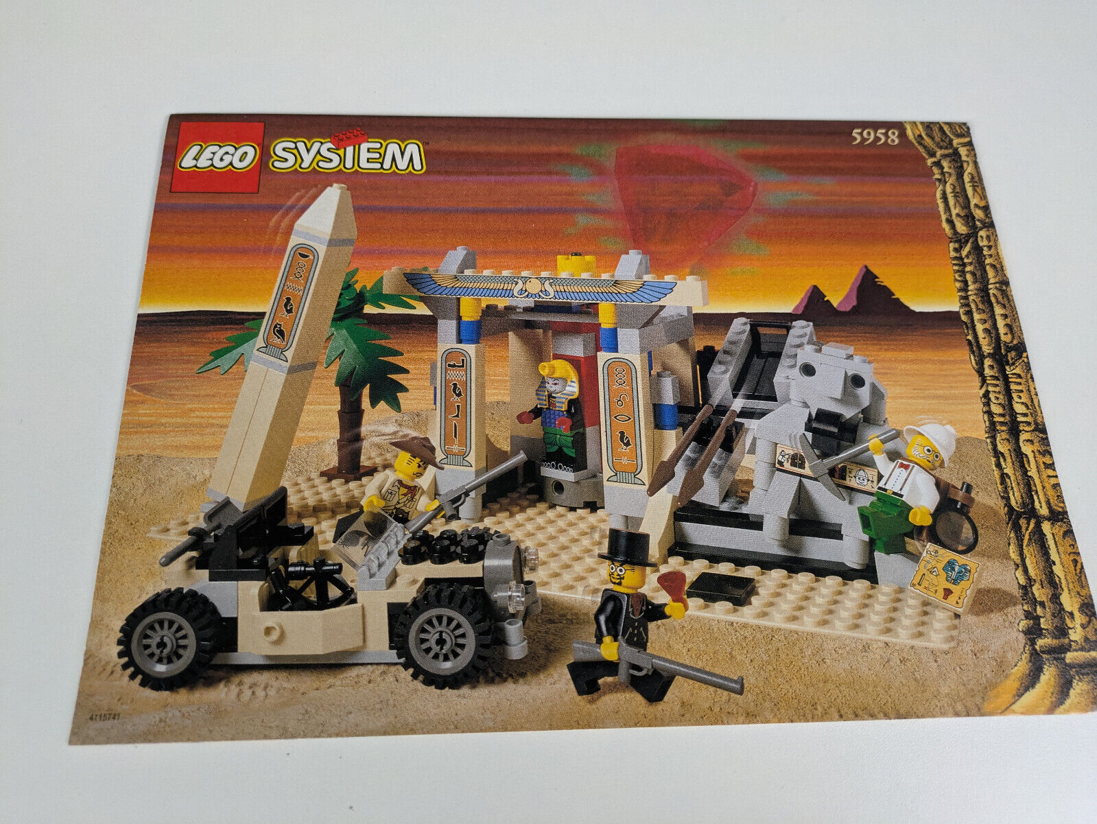 Lego Adventurers: Desert: Mummy's Tomb Set 5958 - BRAND NEW SEALED INSIDE!