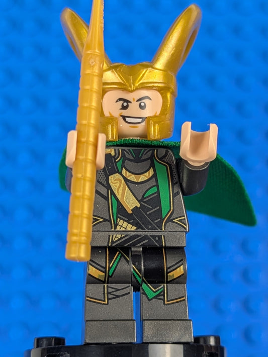 Lego Super Heroes: The Infinity Saga: Loki - Pearl Dark Gray sh0860 Set 76269