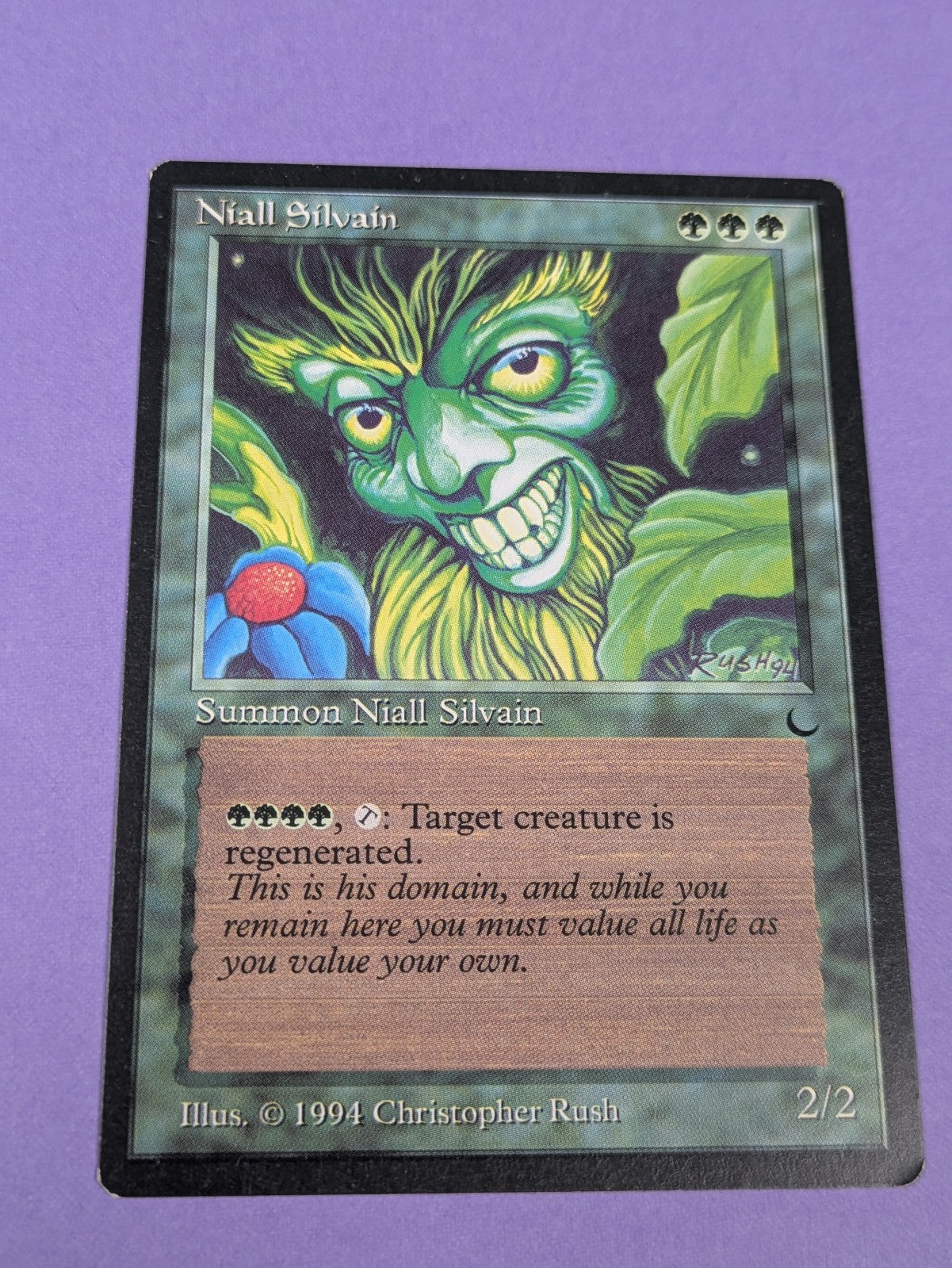 MTG Magic the Gathering: The Dark: Niall Silvain Rare - LP
