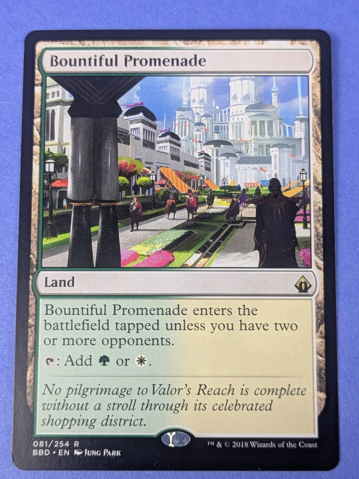 MTG Magic: Battlebond: Bountiful Promenade #081/254 Rare - LP